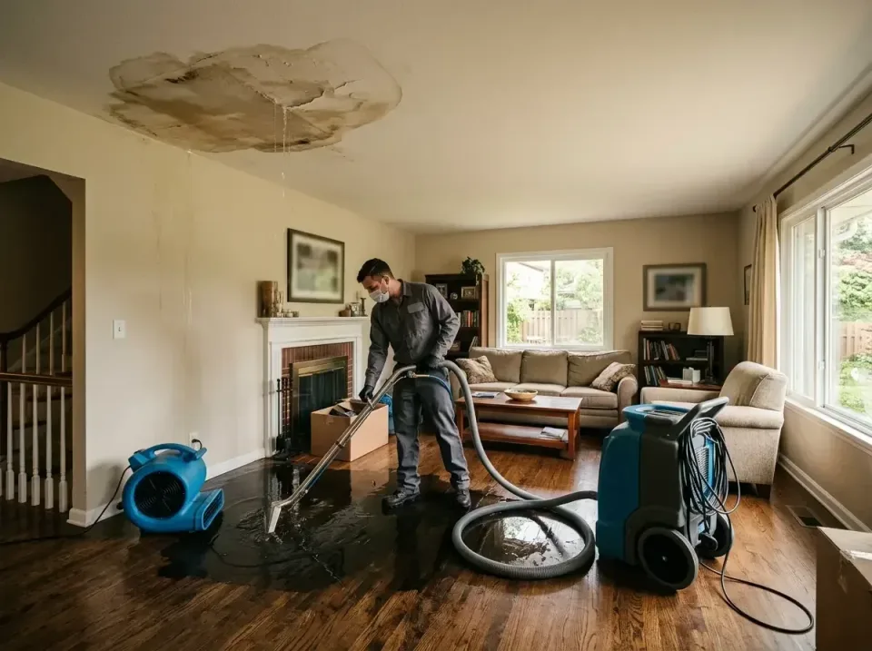 attic-pipe-burst-ceiling-drip-008 — frequently asked questions, Water Damage Restoration & Carpet Care in Fresno, TX